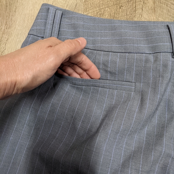 Banana Republic Jackson fit Gray Wool Blend Trouser Pants - Picture 6 of 11